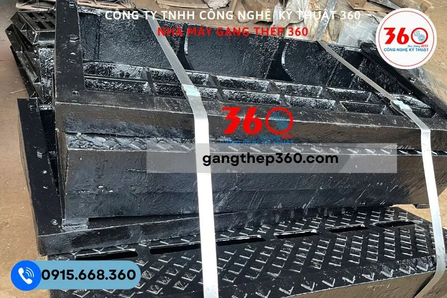 Báo giá bó vỉa gang cầu hộp xiên
