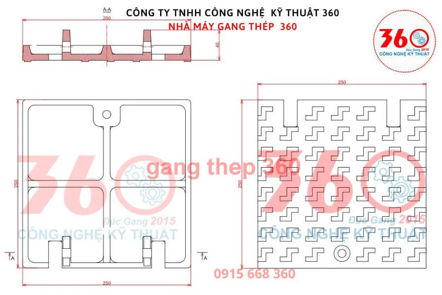 Báo giá nắp ganivo gang 330x300