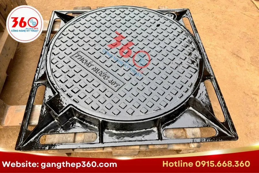 Báo giá nắp hố ga gang 1100x1100