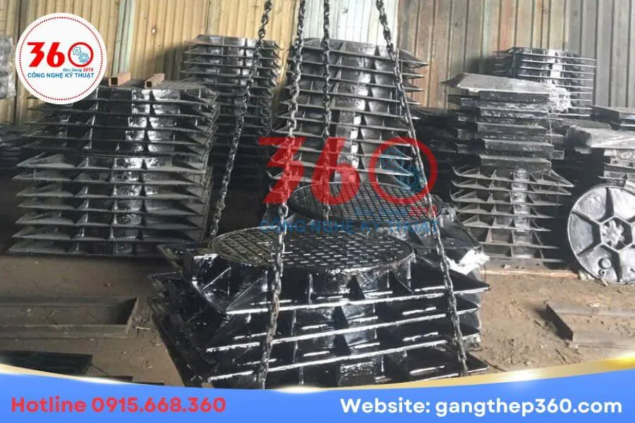 Báo giá nắp hố ga gang 1200x1200