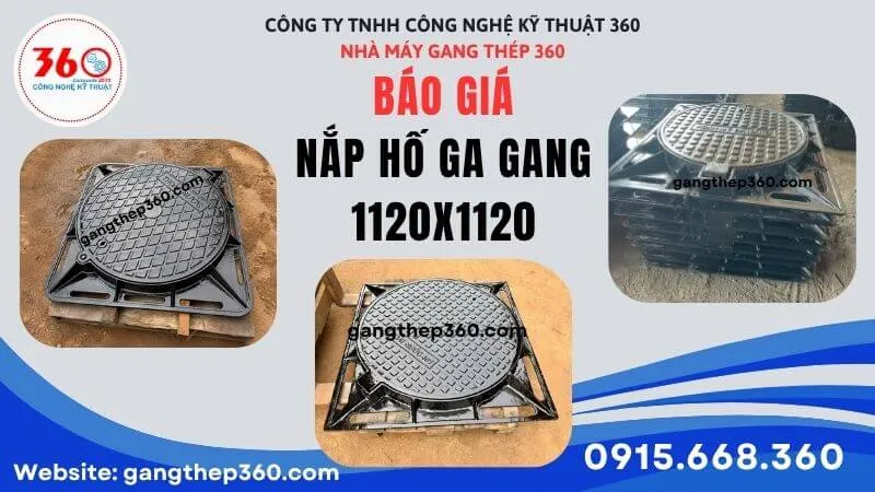 Báo giá nắp hố ga gang