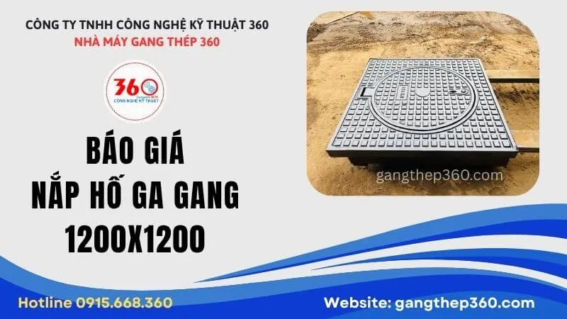 Báo giá nắp hố ga gang