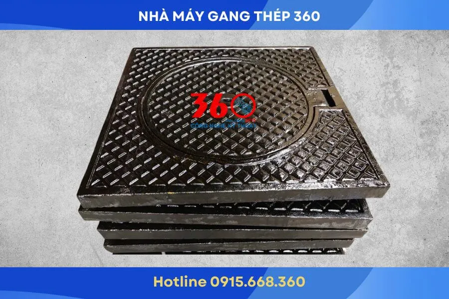 Báo giá nắp hố ga gang khung dương