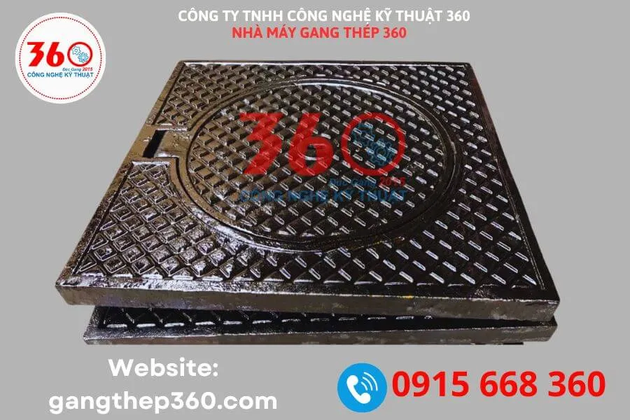 Báo giá nắp hố ga gang khung dương