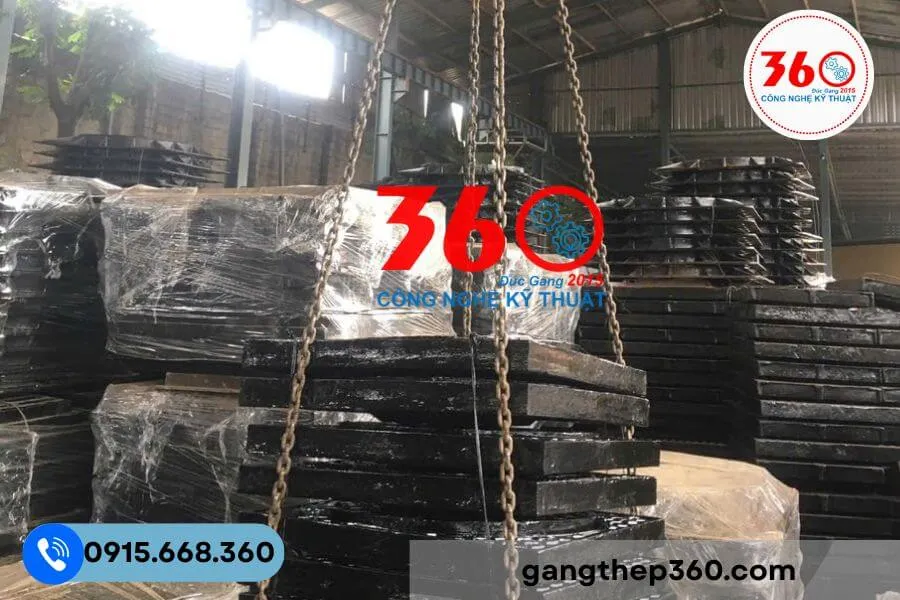 Báo giá song chắn rác gang 1000x400