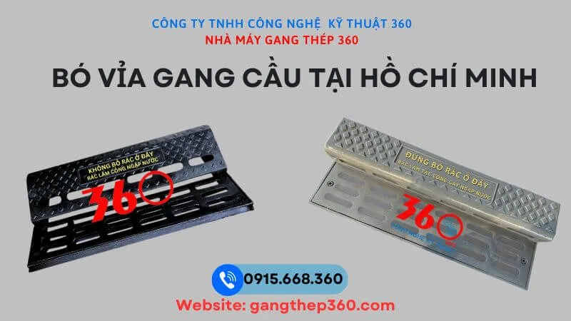 Bó vỉa gang cầu tại Hồ Chí Minh