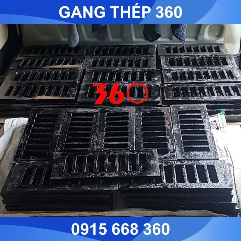 Lưới chắn rác gang 400x160