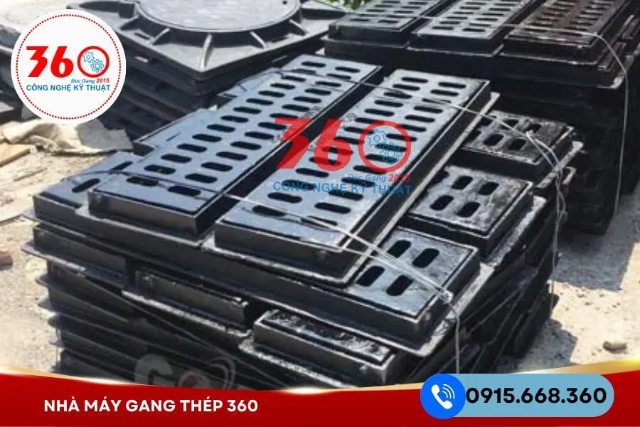 Lưới chắn rác gang tại Hưng Yên