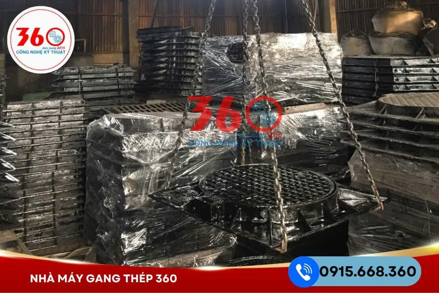 Lưới chắn rác gang tại Hưng Yên