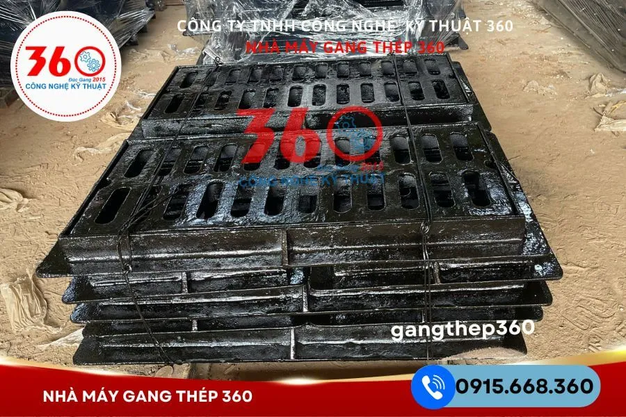 Lưới chắn rác gang tại Phú Quốc