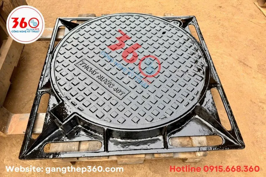 Nắp hố ga gang 1120x1120