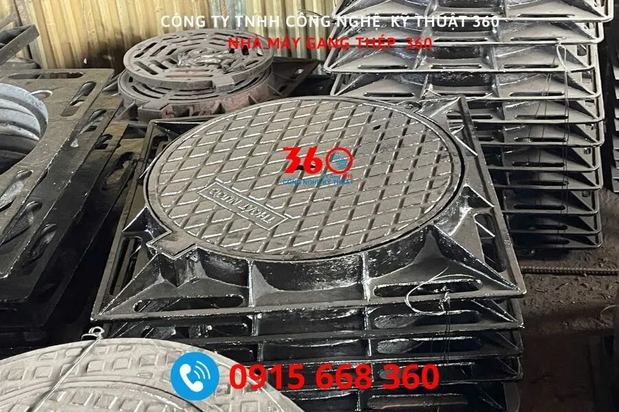 Nắp hố ga gang 1120x1120