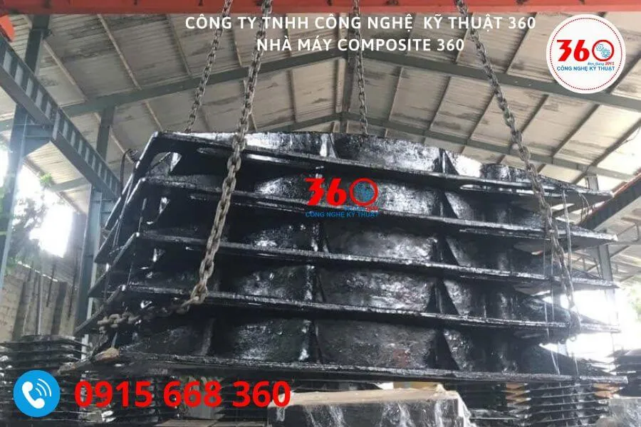 Nắp hố ga gang 1120x1120