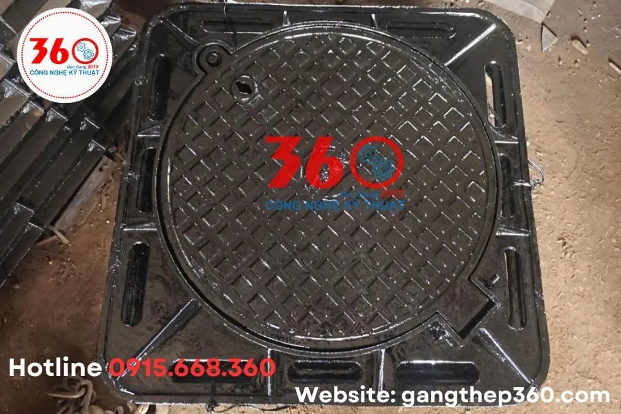 Nắp hố ga gang
