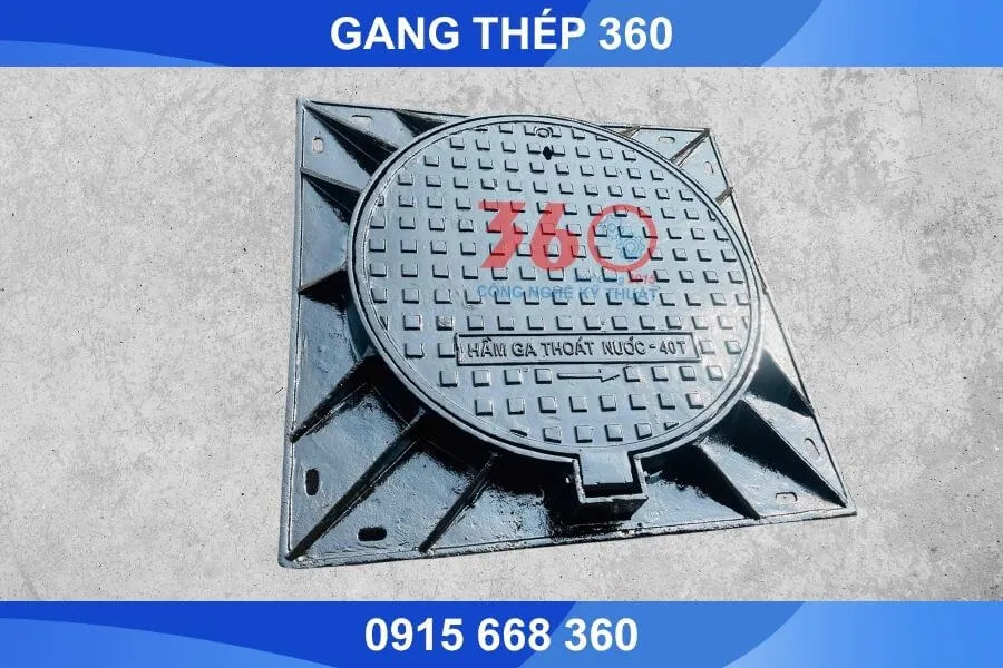 Nắp hố ga gang
