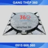 Nắp hố ga gang D1000