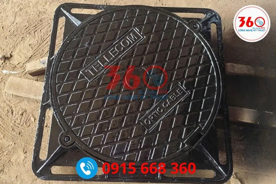 Nắp hố ga gang D940