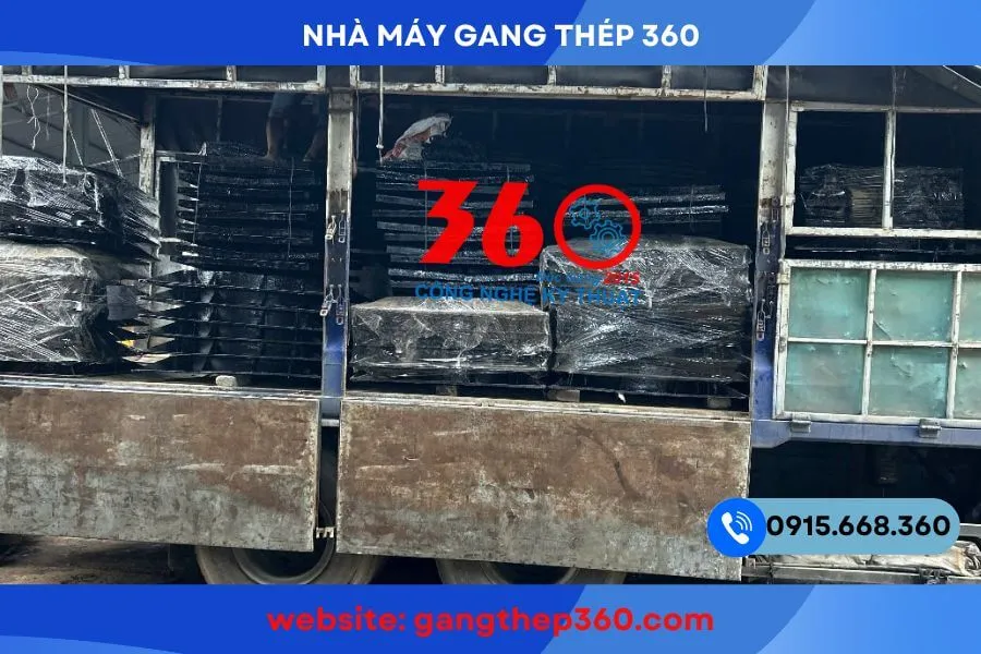 Nắp hố ga gang Đà Nẵng