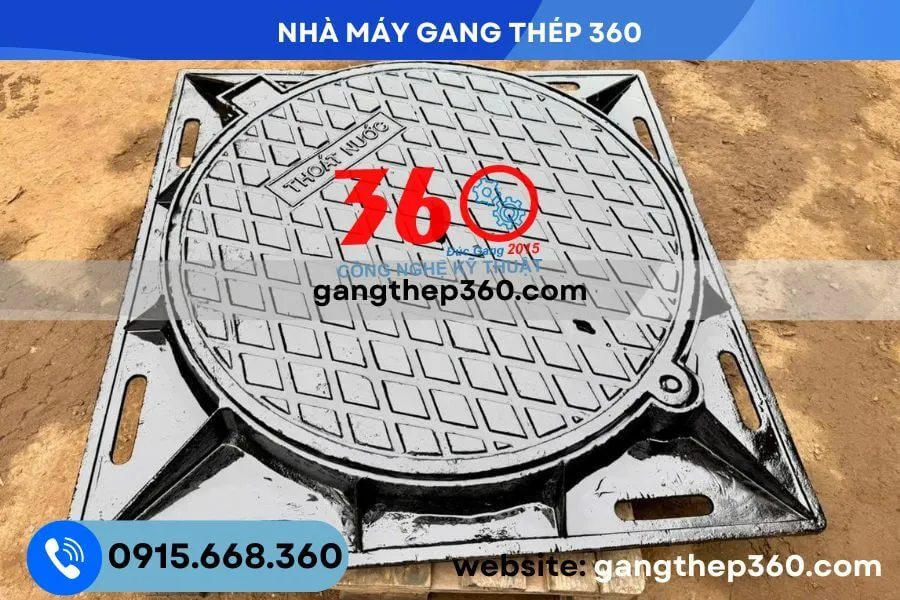 Nắp hố ga gang Đà Nẵng