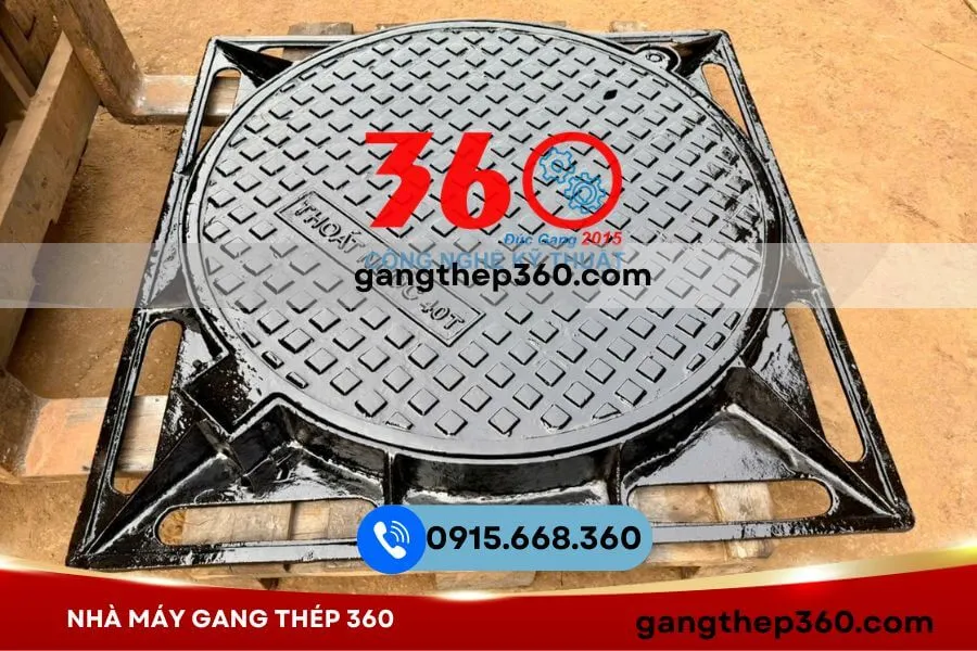 Nắp hố ga gang Đà Nẵng