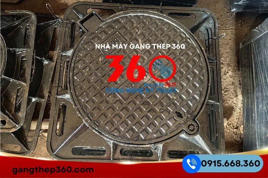 Nắp hố ga gang Đồng Nai 40 tấn