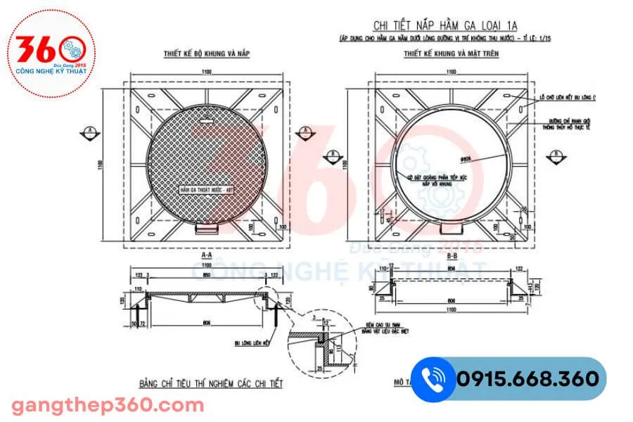 Nắp hố ga gang Đồng Nai giá rẻ