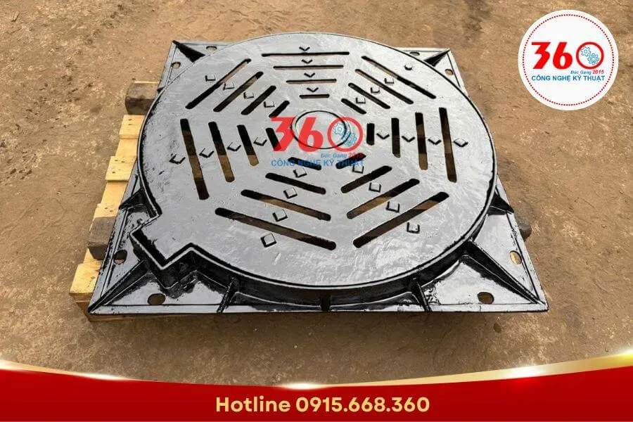 Nắp hố ga gang Hồ Chí Minh 12.5 tấn