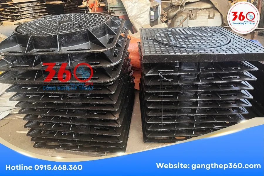 Nắp hố ga gang Hồ Chí Minh 25 tấn