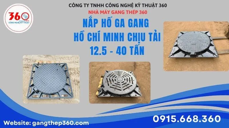Nắp hố ga gang Hồ Chí Minh