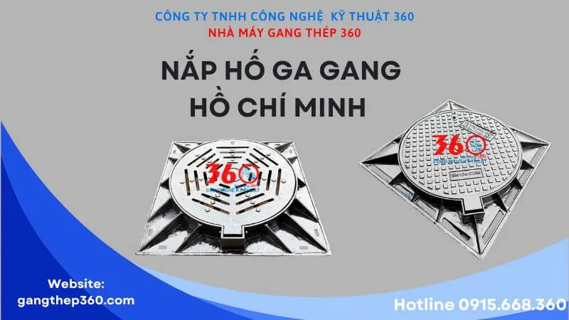 Nắp hố ga gang Hồ Chí Minh giá rẻ