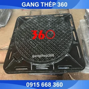 Nắp hố ga gang khung âm 1200x1200