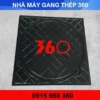 Nắp hố ga gang khung dương 900x900
