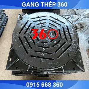 Nắp hố ga gang thoát nước 900x900