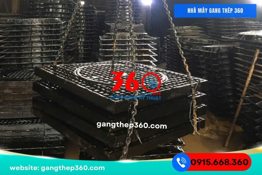 Nắp mương bằng gang 1000x300