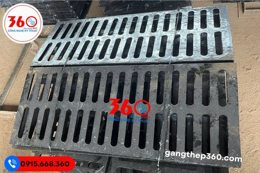 Nắp mương bằng gang 1000x300