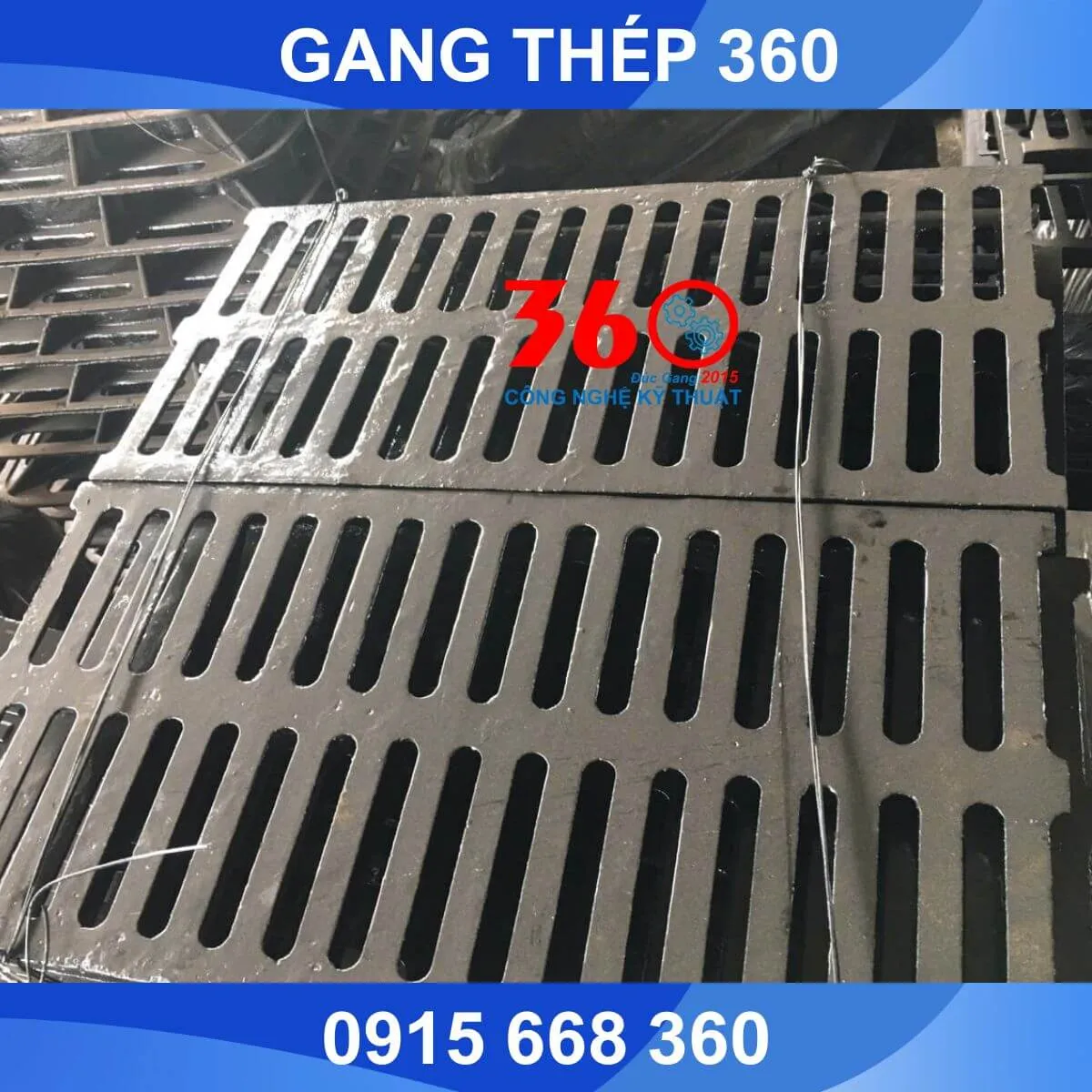 Nắp mương bằng gang 1000x500