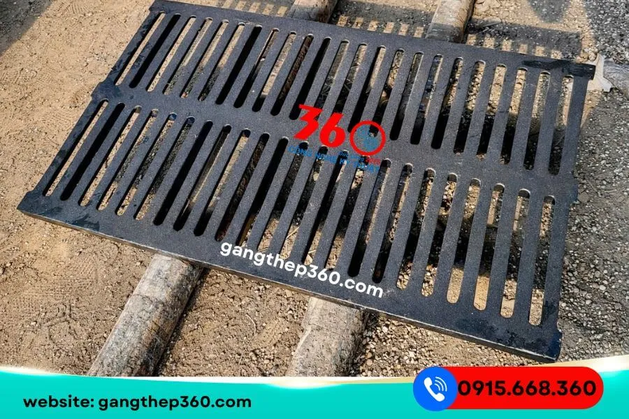 Nắp mương bằng gang 1000x500