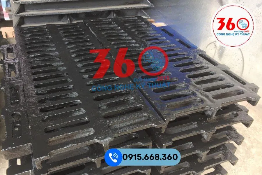 Nắp mương bằng gang tại Cần Thơ