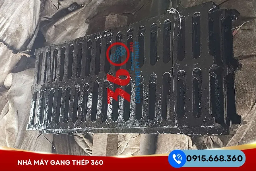 Nắp mương bằng gang tại Cần Thơ