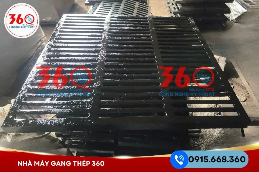 Nắp mương bằng gang tại Đà Nẵng
