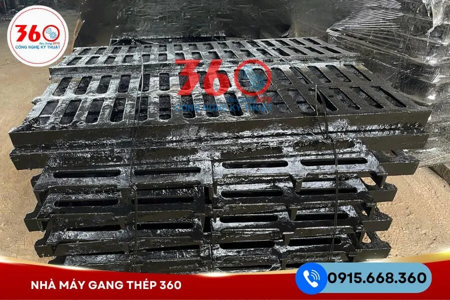 Nắp mương bằng gang tại Đà Nẵng