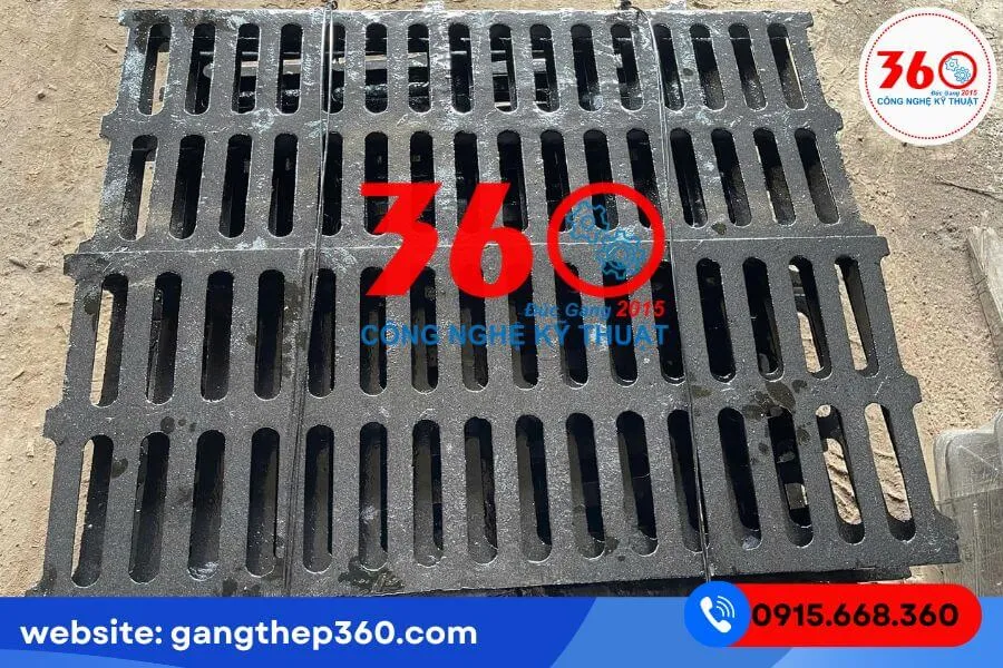 Nắp mương bằng gang tại Đà Nẵng