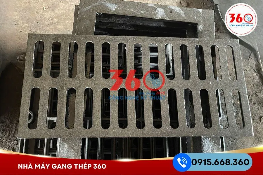 Nắp mương bằng gang tại Nha Trang