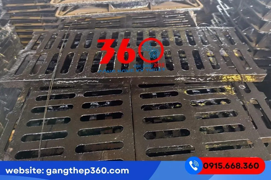 Nắp mương bằng gang tại Nha Trang