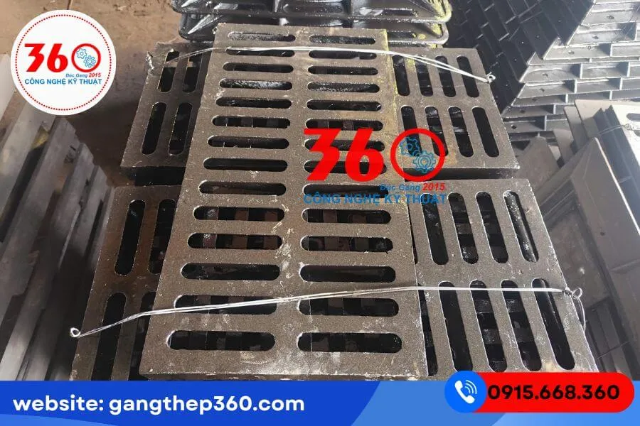 Nắp mương bằng gang tại Tây Ninh