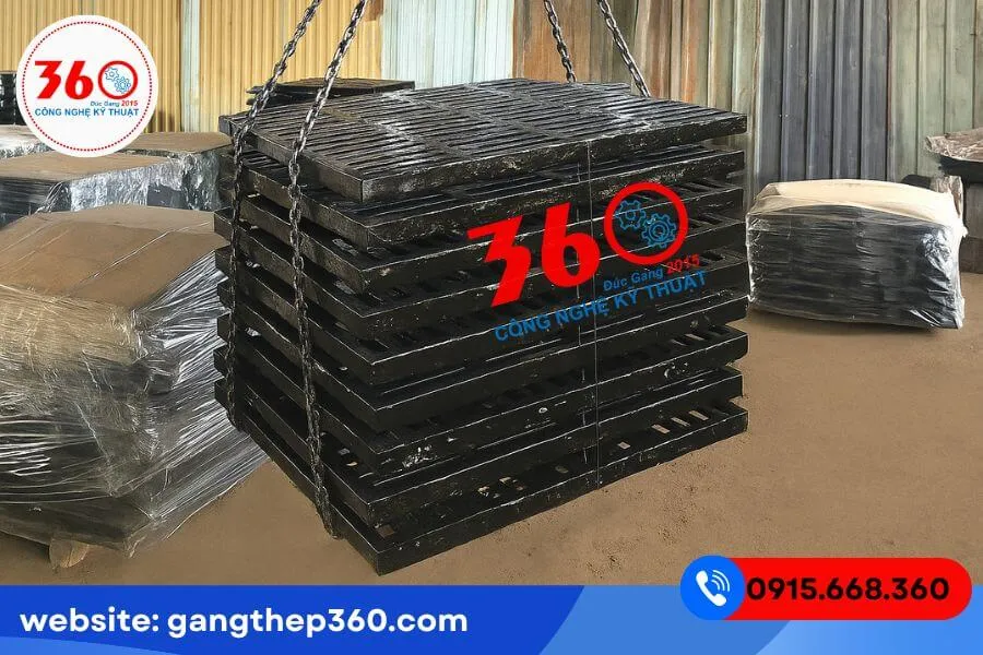 Nắp mương bằng gang tại Tây Ninh