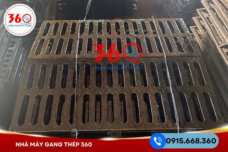Nắp mương bằng gang tại Vũng Tàu