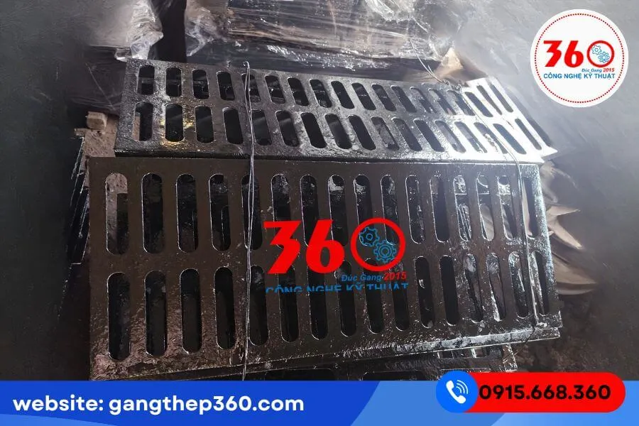 Nắp mương bằng gang tại Vũng Tàu