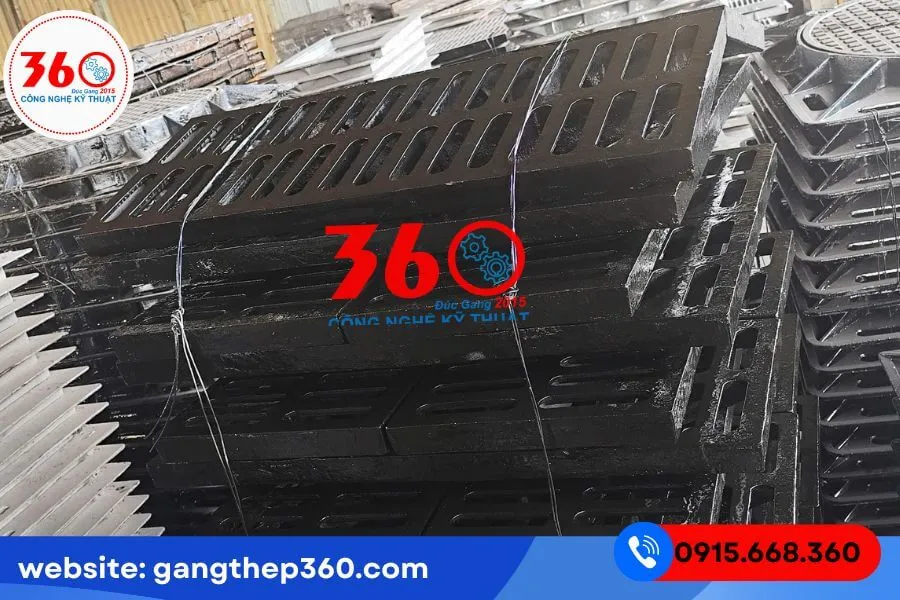 Nắp mương bằng gang tại Vũng Tàu