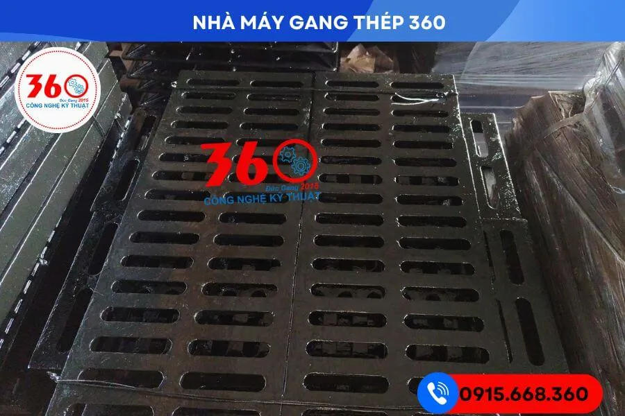 Ram dốc tầng hầm bằng gang